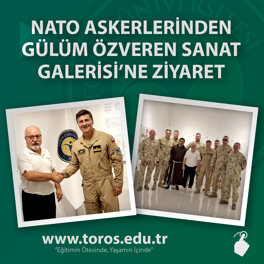 NATO ASKERLERİNDEN GÜLÜM ÖZVEREN SANAT GALERİSİ’NE ZİYARET