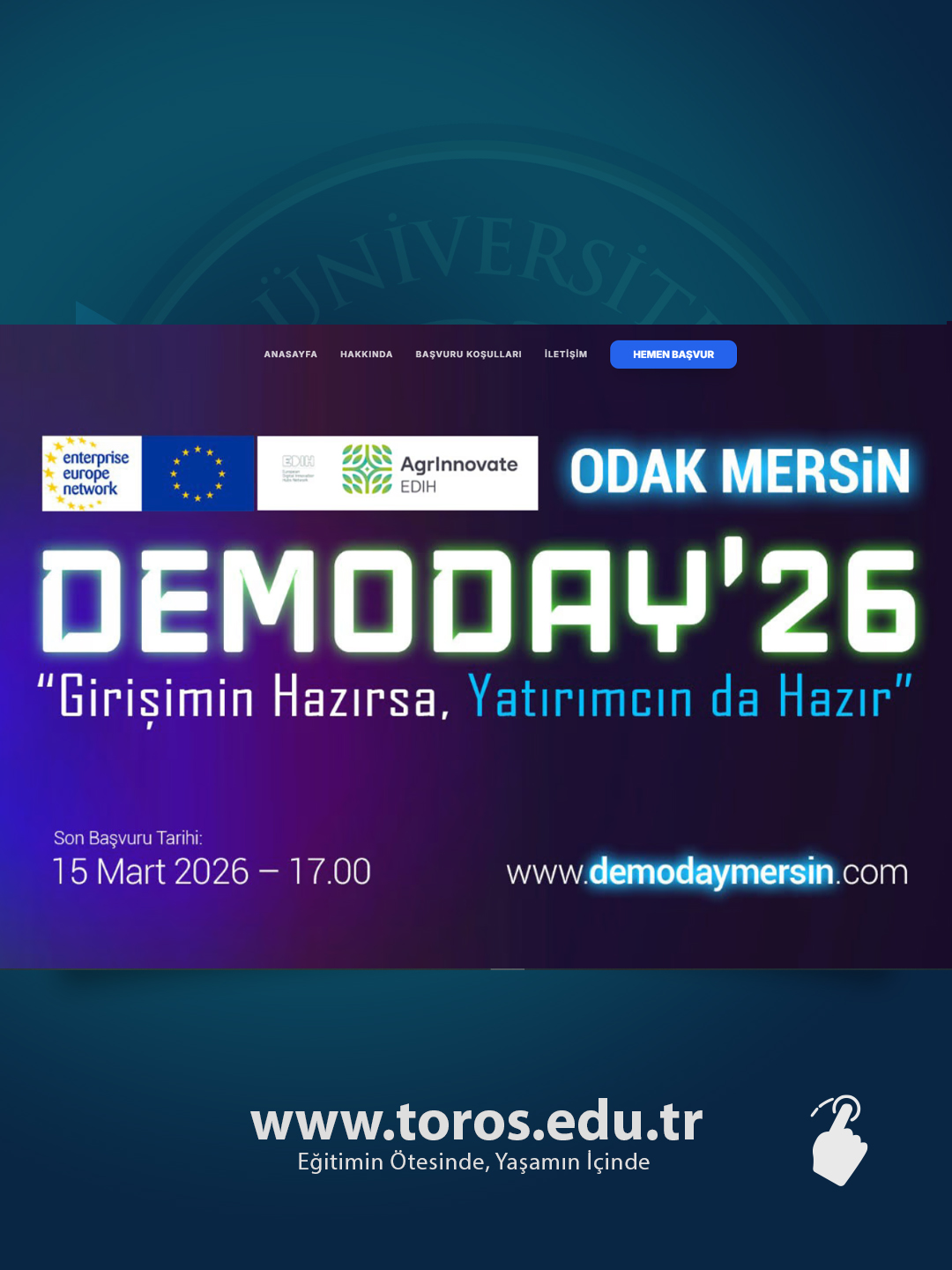MERSİN TİCARET VE SANAYİ ODASI ODAK DEMODAY'26 TANITIM ETKİNLİĞİ