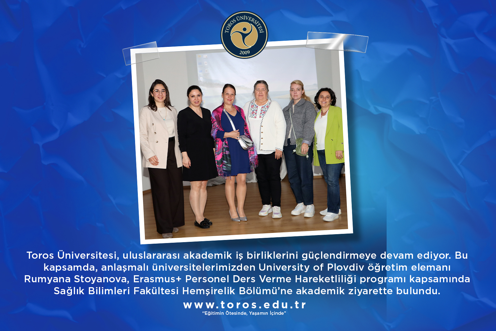 UNİVERSİTY OF PLOVDİV’DAN AKADEMİK ZİYARET: ERASMUS+ KAPSAMINDA DERS VERME HAREKETLİLİĞİ