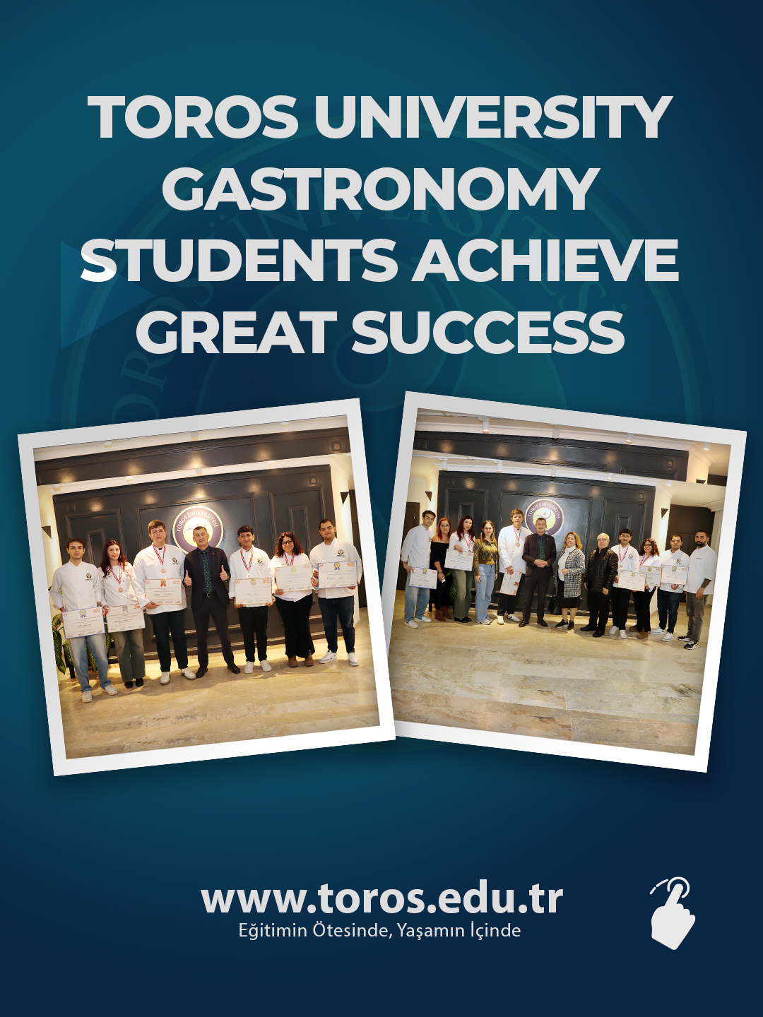 TOROS UNIVERSITY GASTRONOMY STUDENTS ACHIEVE GREAT SUCCESS