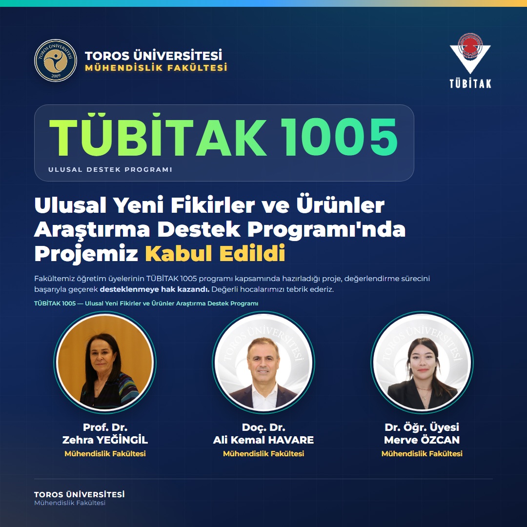 Toros Üniversitesi için Gurur Verici Bir Başarı!